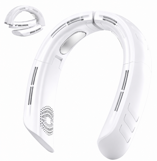 BREEZE° Arc Nackenfächer – Tragbarer Ventilator mit 360° Luftstrom